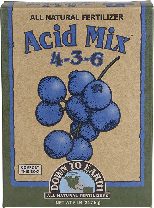 Supplies - Down To Earth Acid Mix Natural Fertilizer 4-3-6