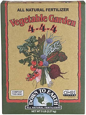 Supplies - Down To Earth Vegetable Garden Natural Fertilizer 4-4-4