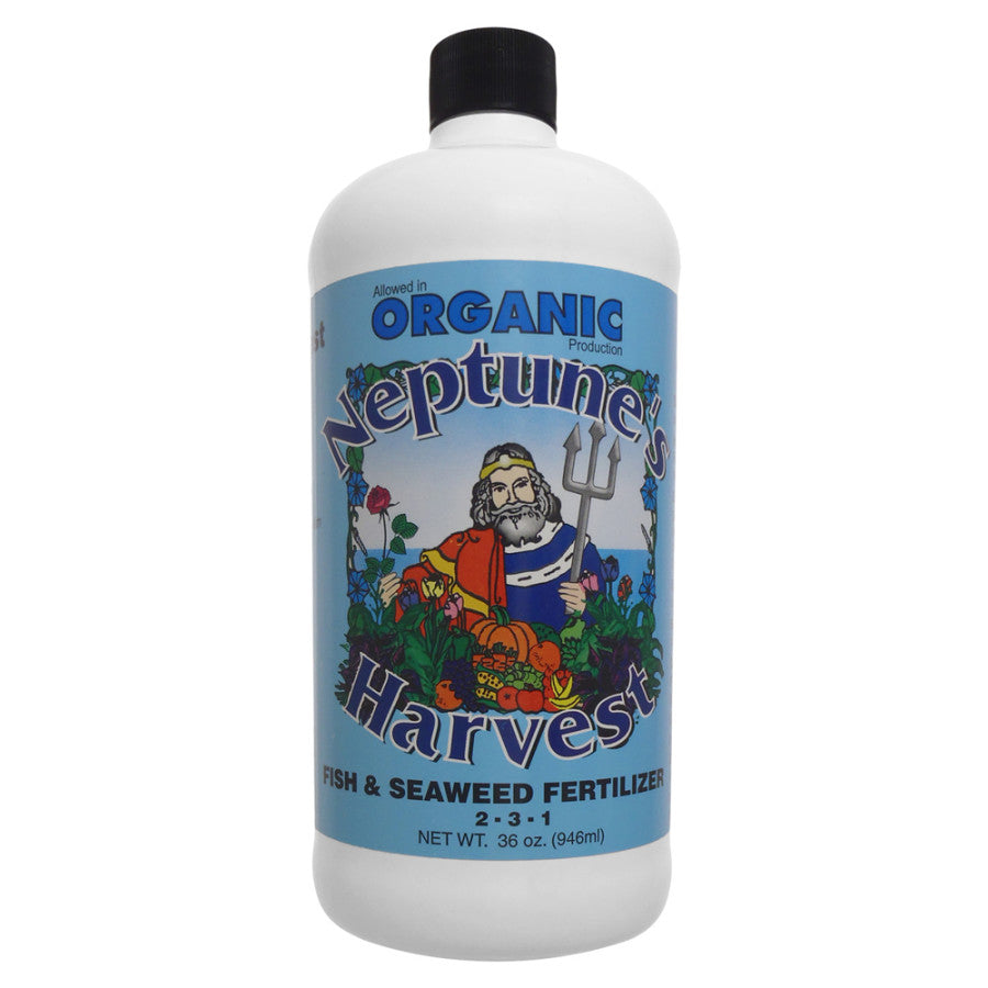 Supplies -   Neptune's Harvest Fish & Seaweed Blend Fertilizer Organic 2-3-1
